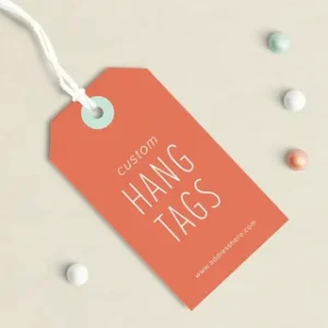 Custom Hang Tags for Clothing and Retail Branding