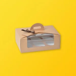 Custom Kraft Eco Friendly Cake Boxes