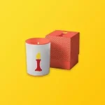 “Printed Cardstock Candle Box with Logo”