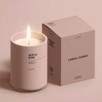 “Rigid Candle Gift Box with Insert”