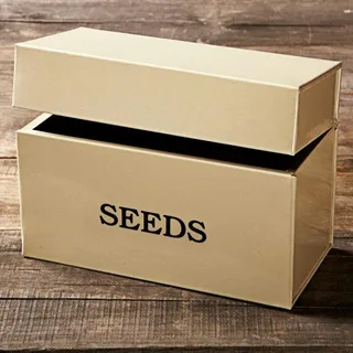 i (25) Custom Printed Seed Boxes for Eco-Friendly Packaging